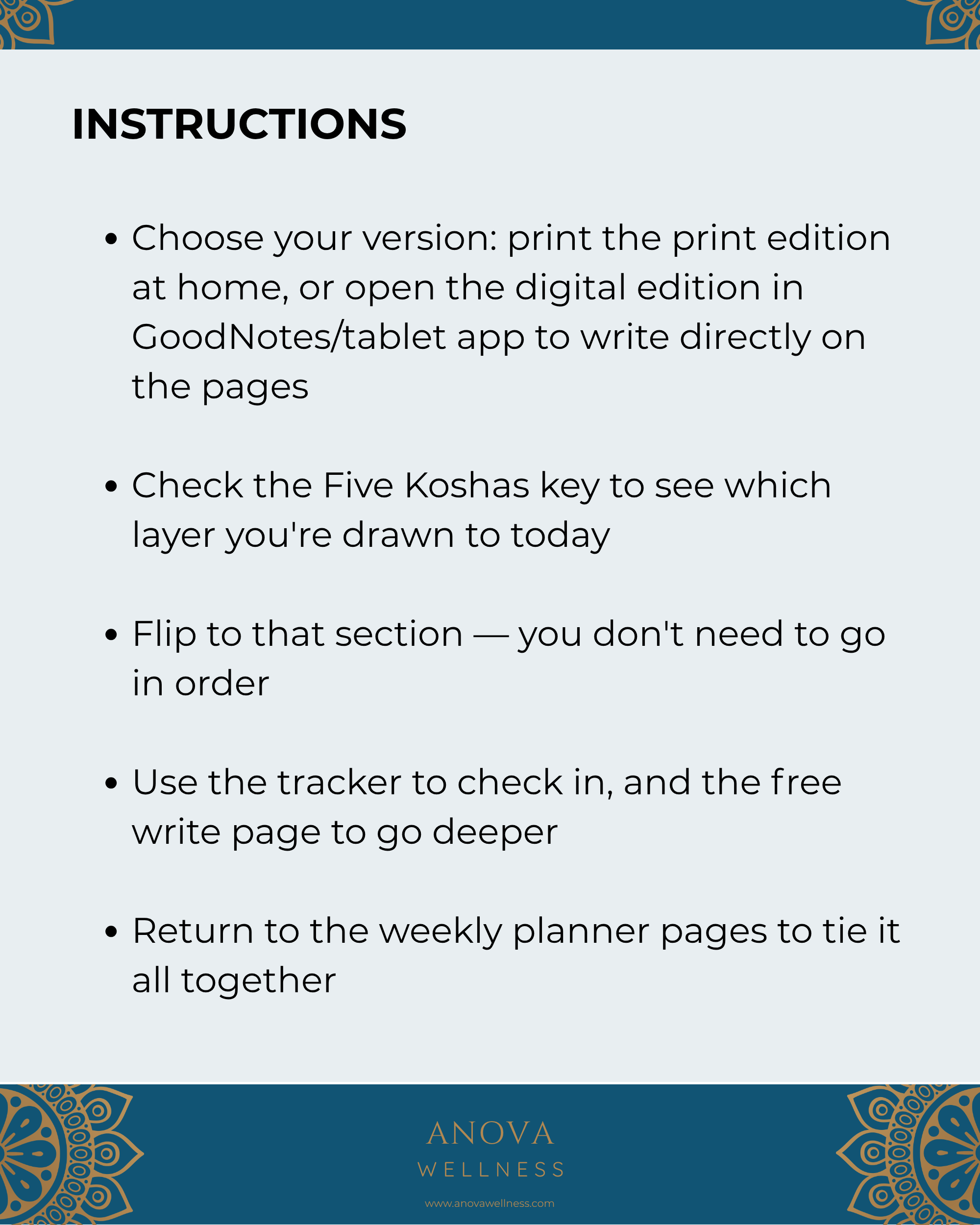 The Five Koshas Journal - Image 6